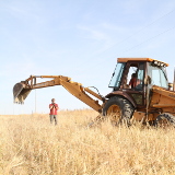 Installing a water line