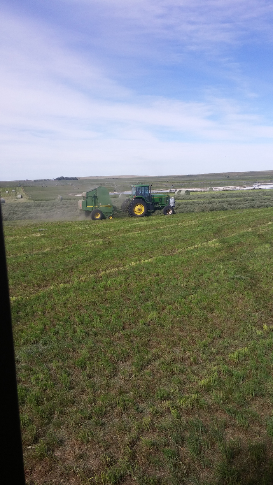 Baling Hay