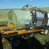 Silage bagging